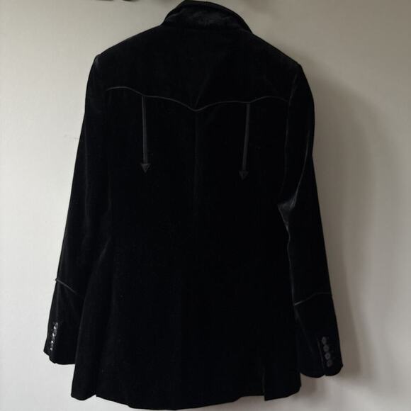 Ralph Lauren Collection Purple Label Black Velvet Tuxedo Jacket Formal 8 $3490 - Picture 14 of 14